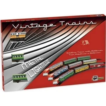 Vláček a vláčkodráha Pequetren Historický nákladní vlak na baterie