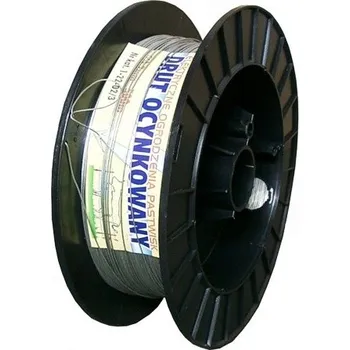 Pro koně Pozinkovaný drát pro elektrické ohradníky 1,2mm - 500m, cívka