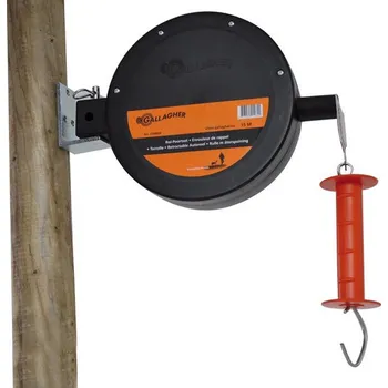 Ohradník Rolobrána vodivá Gallagher 15m - bílá páska