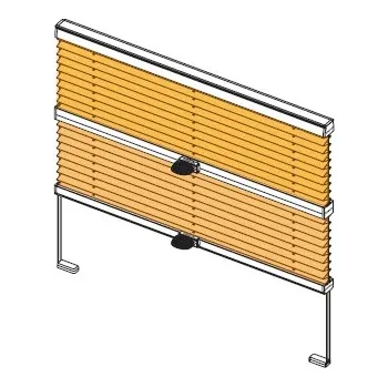 Žaluzie Isotra Plisse BB30 den & noc