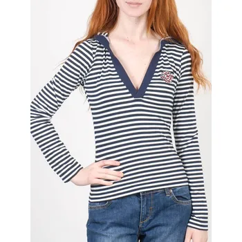 Dámské tričko PEACE triko ZEBRA BLU/WHT