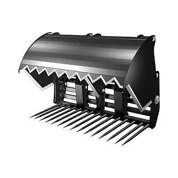 Zahradní traktor Vykusovač, vybírač siláže na čelní nakladač na traktor Silocut M+ 150 Quicke EURO úchyt