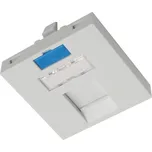 SXF-M-1-45-WH-P Zásuvka pro 1 keyston, přímá, 45x45mm, bílá