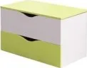 Dětská skříň Bradop Krabice na hračky CASPER C101, zelený