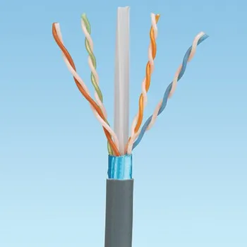 Síťový kabel PFL6X04BU-CEG Kabel F/UTP, kat. 6A, LSZH, Dca,s2,d2,a1, modrý, cívka 305m