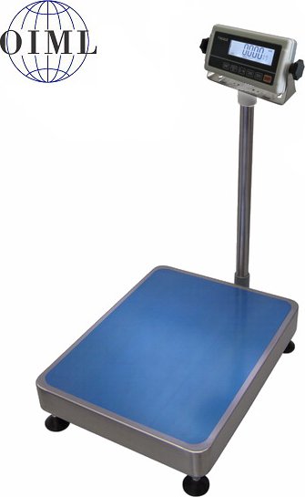 Stolní váha do prašného prostředí LESAK 1T3040LN-RWP/DR, 30;60kg/10;20g, 300x400mm, l/n (Můstková váha pro příjem nebo expedici zboží s vážním indikátorem RWP)