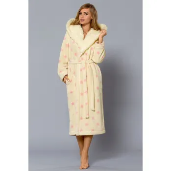 Dámský župan L&L Maka ecru dámský župan 