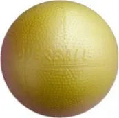 Gymnastický míč Gymnic Overball 25 cm žlutý 