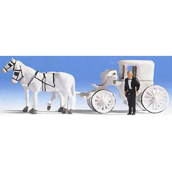 Modelová železnice NOCH 16706 H0 Figurky - svatební kočár NO16706