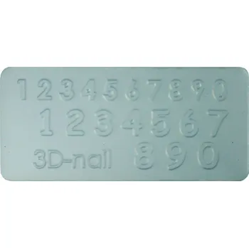 3D Šablona - Number