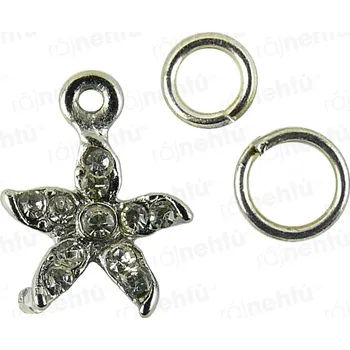 Ozdoba nehtu - Piercing flower