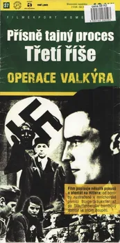 DVD film DVD Přísně tajný proces Třetí říše - Operace Valkýra (1979)