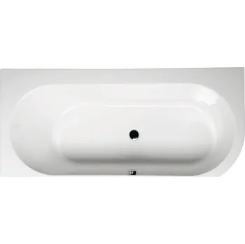 Vana Astra L asymetrická vana 165x80x48 cm, bílá 33611