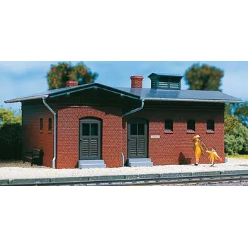 Modelová železnice AUHAGEN 11384 H0 Stavebnice - nádražní toalety AU11384