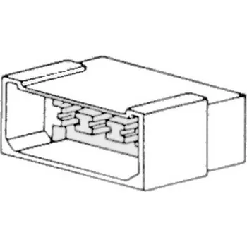 Elektrická zásuvka Zásuvka 8-pólová, samička 42013