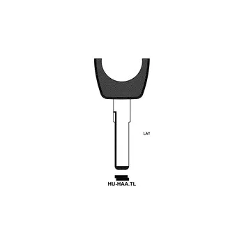 Polotovar klíče pro čip TP00HU-HAATL