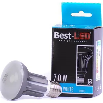 Žárovka Best-Led E27 7W studená bílá BL-R63-7-CW