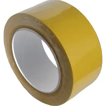 Lepicí páska Zakrývací lepicí páska PVC, žlutá 48mm x 33m [1 ks]