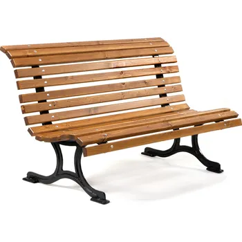 ADVAS Litinová lavička Pohoda Smrkové Nátěr antikorozní s 2 vrstvami vrchní barvy