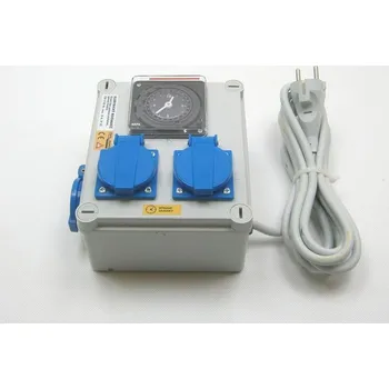 Spínací hodiny Malapa 1+2 s časovačem - spínací hodiny (230V)