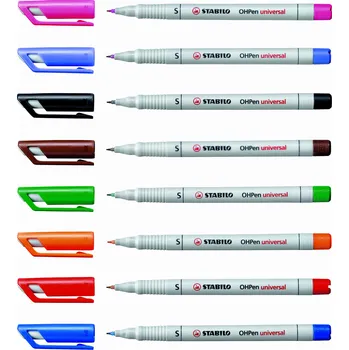 STABILO OHPen universal nepermanentní Superfine (S) - červená