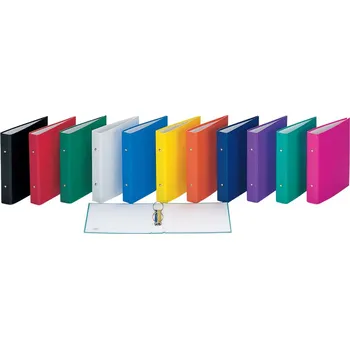 pořadač A5 2kroužkový 30mm PP bílý