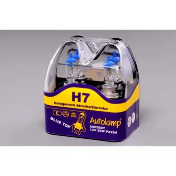 Autožárovka krabička žárovek H7 12V 55W PX26d BLUETOP 2ks
