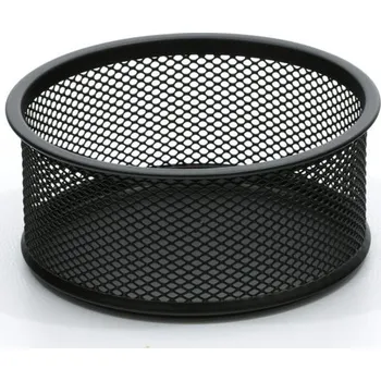 Kalíšek na sponky velký drátěný černý