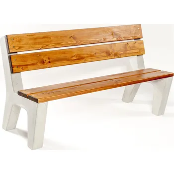 ADVAS Betonová lavička ADVAS LOP Smrkové Bez kotvení