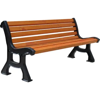 ADVAS Litinová lavička Itálie Roma Smrkové Nátěr antikorozní s 2 vrstvami vrchní barvy