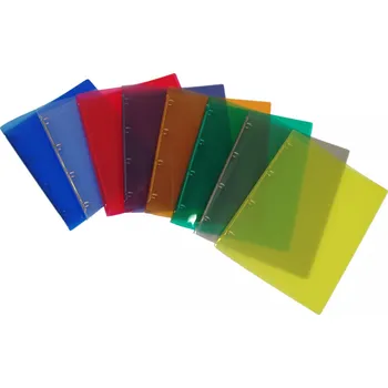 pořadač A5 4 kr. 20mm PP "DIAGONAL" kouřový