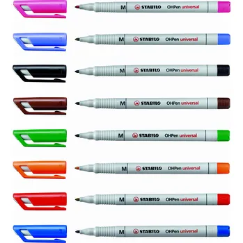 STABILO OHPen universal nepermanentní Medium (M) - červená