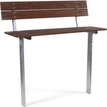 ADVAS Kovová lavička Eco Smrkové Nátěr antikorozní s 2 vrstvami vrchní barvy