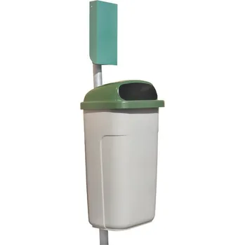 ADVAS Koš City se zásobníkem na sáčky Bez sloupku