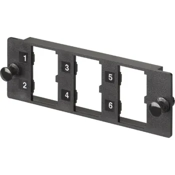 Patch panel FMP6 FAP panel do patch panelu pro 6 modulů řady MINI-COM