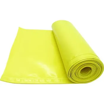 Krycí plachta Ochranná plachta na žací lišty rotaček žlutá šířka 470 mm