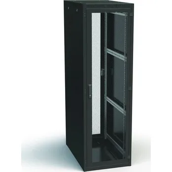 Racková skříň RI7-42-60/100-S1-H Serverový stojanový rozvaděč, 19", v. 42U (1978mm), h. 1000 mm, š. 600mm, černý