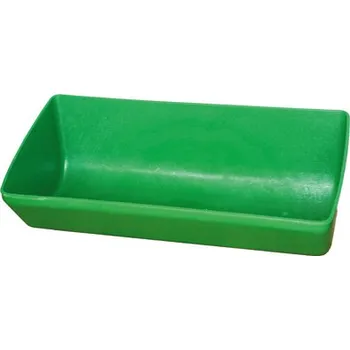 krmítko pro hospodářská zvířata Plastový krmný žlab OK PLAST pro telata, ovce a kozy 77 cm 26 l, koryto pro prase