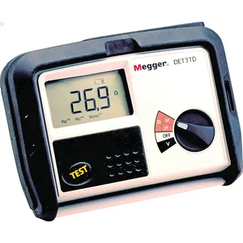 Revizní přístroj Megger DET3TD - Měřič zemních odporů (Digital Ground Tester)