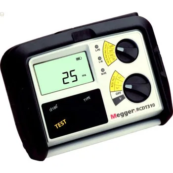 Revizní přístroj Megger RCDT310 - Měřič proudových chráničů