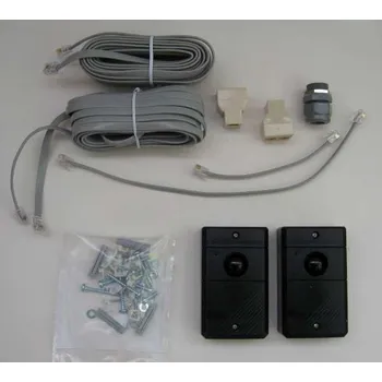 Pohon brány Marantec 614-2 pár povrchových fotočlánků fotobuňky Special 614-2 systémová kabeláž Barva: ČERNÁ