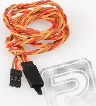 Prodlužovací kabel JR024 prodlužovací kabel kroucený 90cm s pojistkou