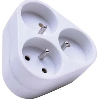 Elektrická zásuvka Rozbočka V - 3 zásuvková
