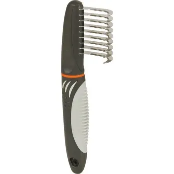 Kartáč pro zvířata Trixie prořezávač zahnuté zuby s protiskluz.rukojetí 18 cm/3,5cm