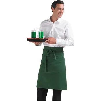 Kuchyňská zástěra krátká zástěra s kapsami SOLS GREENWICH