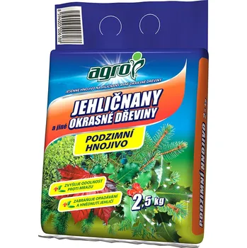 Hnojivo Agro Podzimní hnojivo pro jehličnany 2,5 kg