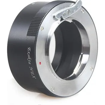 Adaptér / redukce z Exakta na Sony NEX (Umožní nasadit objektiv s bajonetem Eakta na fotoapráty Sony NEX)