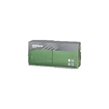 Papírový kapesník Papírové ubrousky Lunch 3-vrstvý, skládání 1/4 - 114393 - Zelená