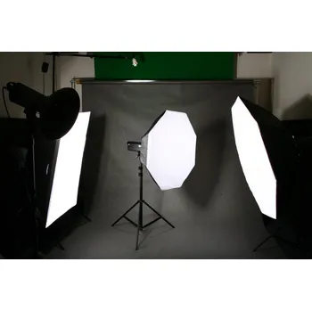 Fotoateliérová technika Softbox Oktagon otočný 95cm Bowens rychloskládací (Rychloskládací softbox deštníkové konstrukce s adaptérem bowens)