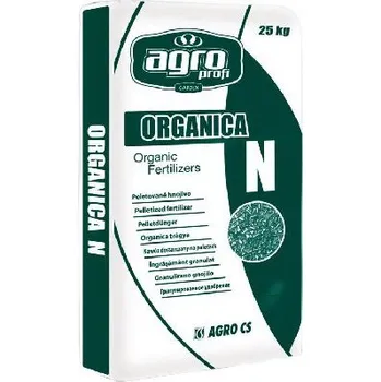 Hnojivo Organica N 25kg - zvyšuje sorpční kapacitu a biologickou aktivitu půdy